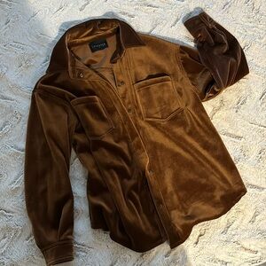 Soft Cordouroy button down top